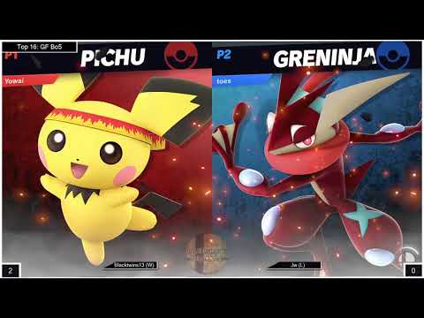 Ultimate Rumble 5 Top 16 GF Bo5 Blacktwins13 Pichu vs Jw Greninja
