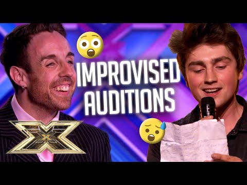 AMAZING AUDITIONS THAT WERE IMPROVISED! | The X Factor UK