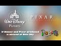 Walt Disney Pictures Pixar Animation Studios Closing 2005
