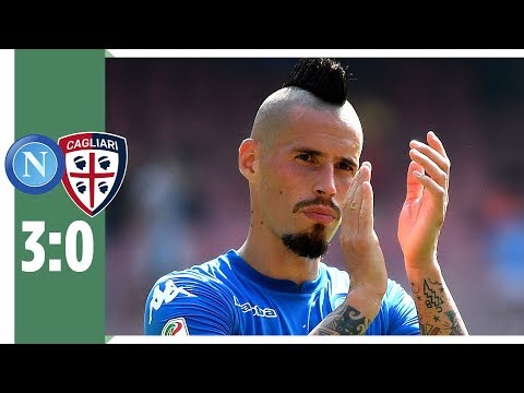 SSC Neapel - Cagliari Calcio 3:0 / Hamsik trifft und beendet seine torlose Serie