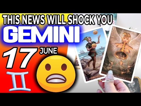 Gemini ♊ ⚠️ 𝐓𝐇𝐈𝐒 𝐍𝐄𝐖𝐒 𝐖𝐈𝐋𝐋 𝐒𝐇𝐎𝐂𝐊 𝐘𝐎𝐔 ⚠️ Horoscope for Today JUNE 17 2022♊Gemini tarot june 17 2022