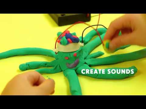 Make creations that buzz and glow with Electro Dough!