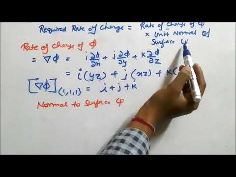 Scalar and Vector Point Function II Gradient of a Scalar Function [Numericals - Part 2]