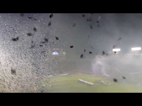 "Tigres vs Rayados (Final Regia) recibimiento en el volcán pt3." Barra: Libres y Lokos &bull; Club: Tigres