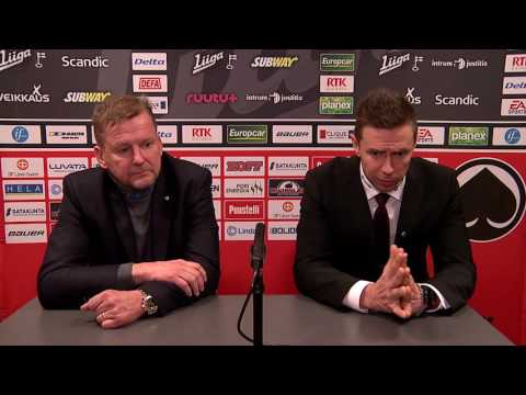 Lehdistotilaisuus Ässät - Lukko 30.12.2016