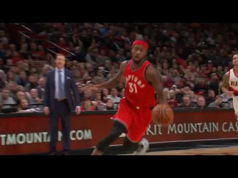 CRAZIEST 360 DUNK OF THE YEAR - Raptors vs Blazers (12/26/2016)
