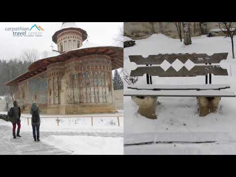 Winter in Bucovina - Voronet Monastery