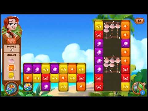 Lost Island Blast Adventure Level 717 - NO BOOSTERS 🏝️ | SKILLGAMING ✔️