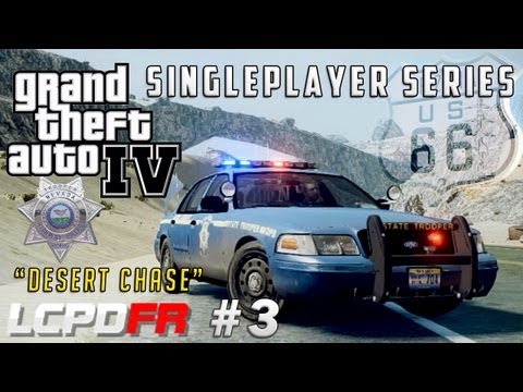 GTA IV LCPDFR SP #3 - "Desert Chase!"