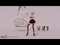 MMD HAKU 여자 아이들 G I DLE 퀸카 Queencard