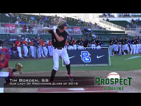 Tim Borden prospect video, SS, Our Lady Of Providence High School Class of 2018
