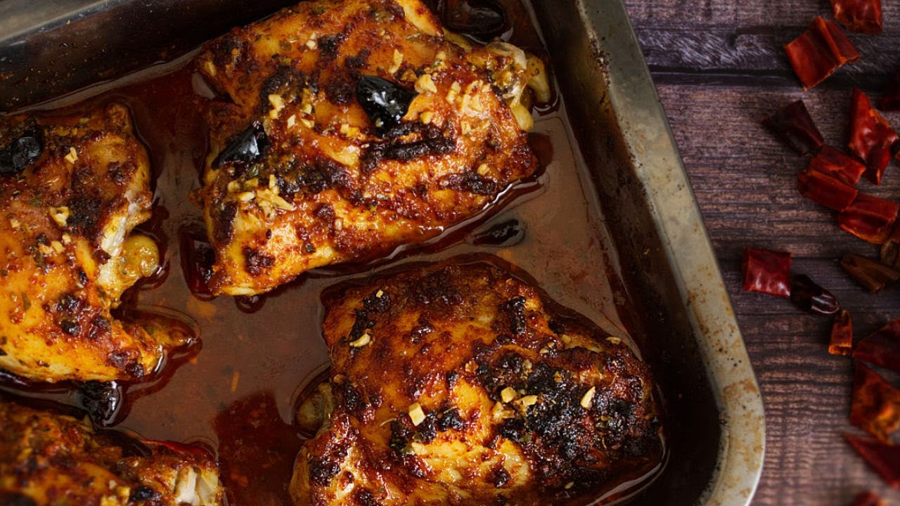 Spicy Mediterranean Chicken Thighs (Easy to Make, One-Pot Recipe)