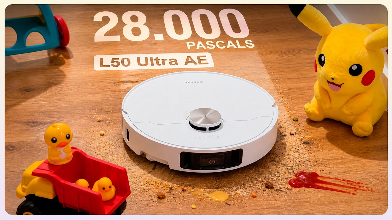 ¡28.000Pa con el DREAME L50 ULTRA AE! 💥 El KILLER calidad/precio