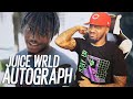 JUICE HAD A WORD FOR HIS HATERS Juice WRLD Autograph REACTION