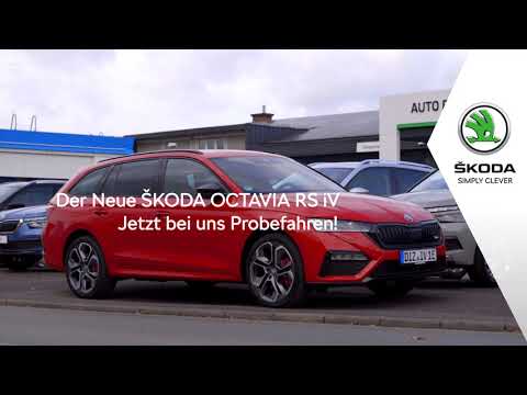 Den Neuen ŠKODA OCTAVIA RS iV* Probe fahren!
