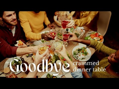 Goodbye Crowded Dinner Table, Hello New Kitchen