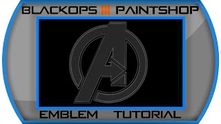 Black Ops 3 - Avengers Logo Emblem Tutorial