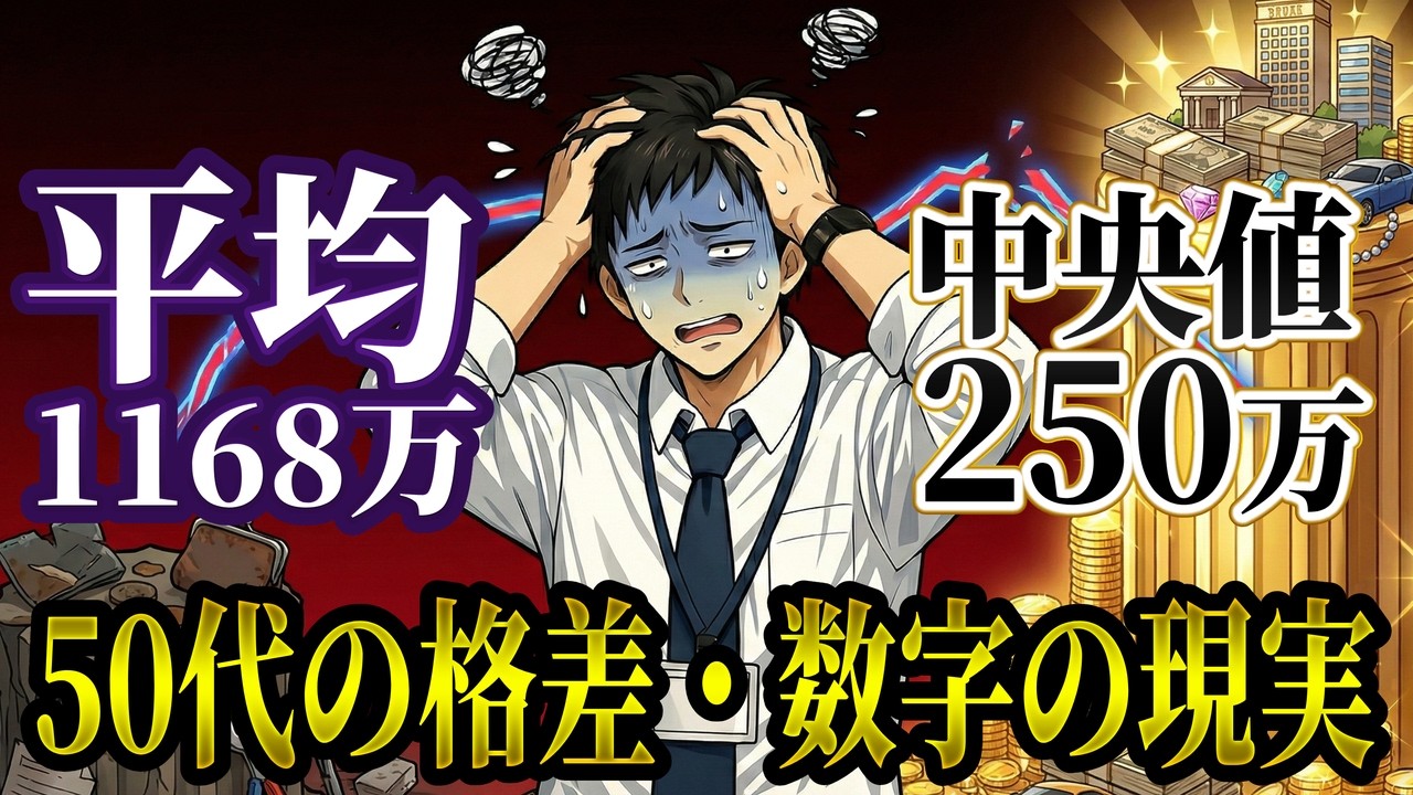 【老後資金】50代は最後のチャンス：4つの行動で立て直す