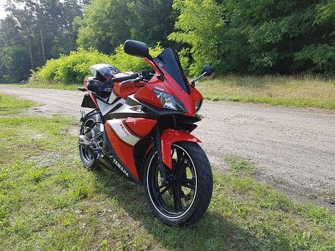 Yamaha YZF R125 - Go Pro HERO 3 Test