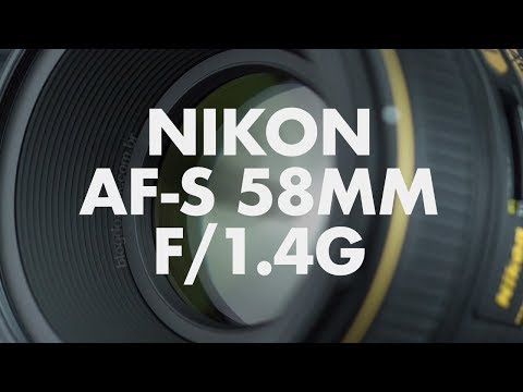 Lens Data - Nikon AF-S 58mm f/1.4G Review