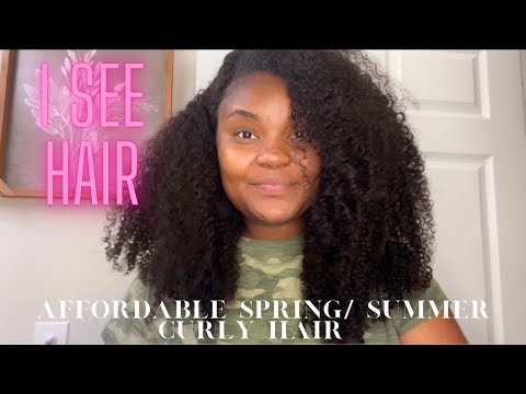 BEST AFFORDABLE CURLY HAIR 😍| FT ISEE HAIR MONGOLIAN...