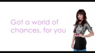 Demi Lovato - World of Chances (Lyrics on Screen) HQ
