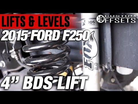 Lifts & Levels: 2015 Ford F250, 4" BDS Lift