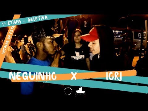 Neguinho X Iori - Semifinal - 1 Etapa Seletiva - Batalha Da Estação 2018 - Guará/Df