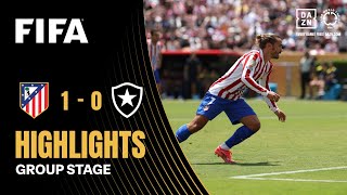 FIFA Atlético de Madrid vs Botafogo Highlights