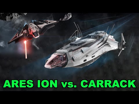 Star Citizen - PTU 3.16-7907165 - Ares Ion vs. Carrack