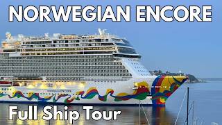 Norwegian Encore FULL Cruise Ship Tour | Complete Walkthrough and Review