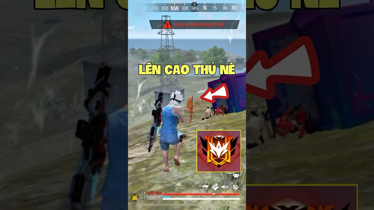 Cân 4 đơn giản ở trận cuối lên CAO THỦ ? #freefire