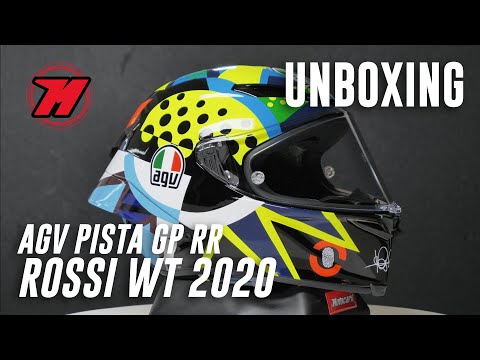 Unboxing casque AGV Pista GP RR Winter Test 2020 VALENTINO ROSSI !🤯