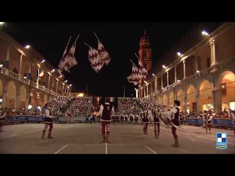 TENZONE AUREA 2019 FINALE PICCOLA SQUADRA SBANDIERATORI E MUSICI PALIO DEI MICCI-QUERCETA