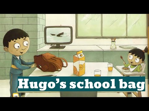 Hugo's school bag | STORYFUN 1 | Cambridge English | British English | English for kids and starters