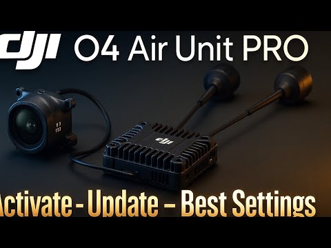 How to Bind, Activate & Update Your DJI O4 Air Unit – Complete Beginner Setup Guide!