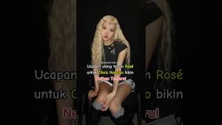 Download lagu Ucapan ulang tahun Rosé untuk Olivia Rodrigo bikin Netizen Terharu‼️‼️ #kpop #blackpink mp3