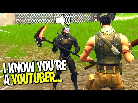 KID CAUGHT ME PRETENDING TO BE A FAKE NOOB ON FORTNITE! (He Tried To Help Me Win)