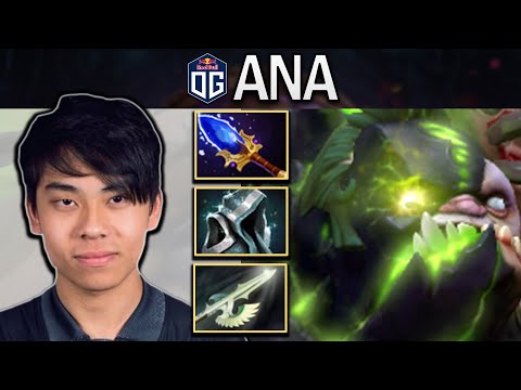 OG.ANA PUDGE WITH HALBERG-ETERNAL SHROUD - DOTA 2 7.30 GAMEPLAY