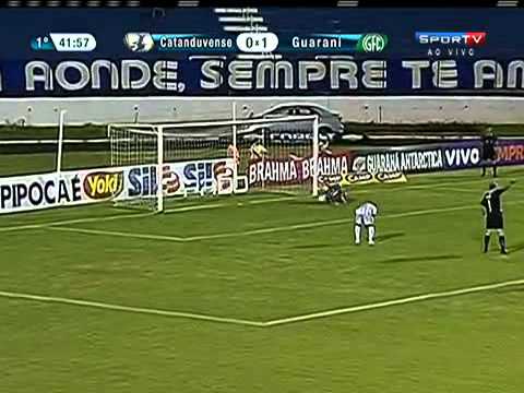 Os gols de Catanduvense 1 x 2 Guarani pela 17ª rodada do Campeonato Paulista