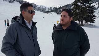 Χιονοδρομικό Κέντρο Μαιναλου: Συνέντευξη του Δ/ντη Χρονόπουλου Θόδωρου - 22.1.2017 