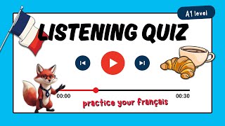 French Listening Practice for Beginners | French Quiz