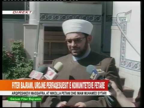 Myftinia Shkoder, 19 gusht 2012 - Urimet e komuniteteve fetare per Fiter Bajram.m2p