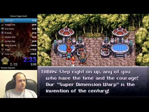 Chrono Trigger Any% speedrun thumbnail