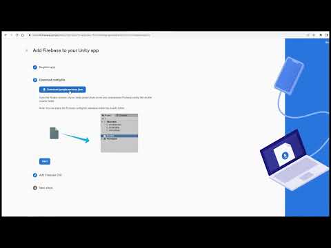 Add Firebase Analytics in Unity