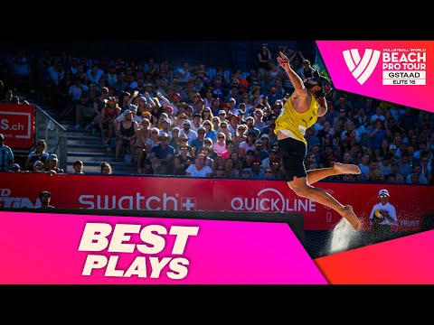 Best Rallies of the tournament! 🤩  Highlights Gstaad 2022 #BeachProTour