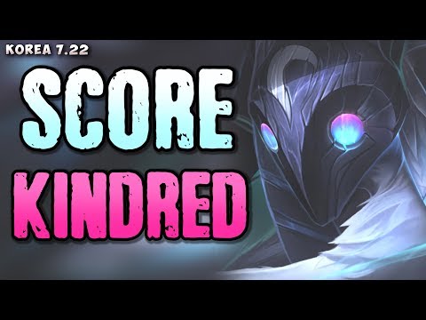 KT Score plays Kindred jungle - Korean SoloQ patch 7.22