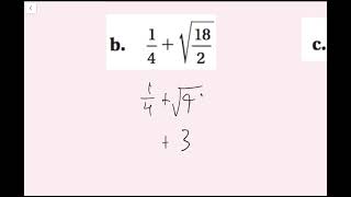 Finding Square Roots (9.1 Big Ideas Math - Grade 8)