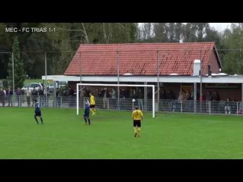 Voetbalwedstrijd MEC - FC Trias