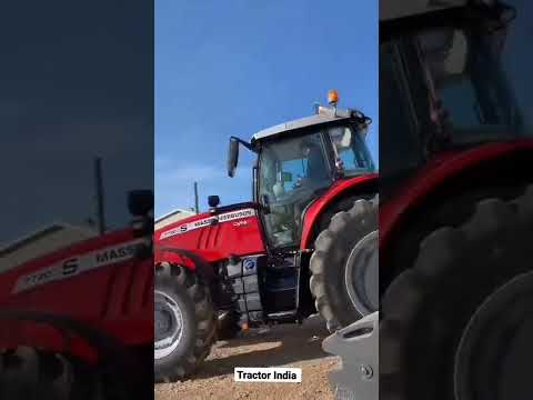 Massey Ferguson 7720 S Tractor #tractorindia #masseyferguson #red